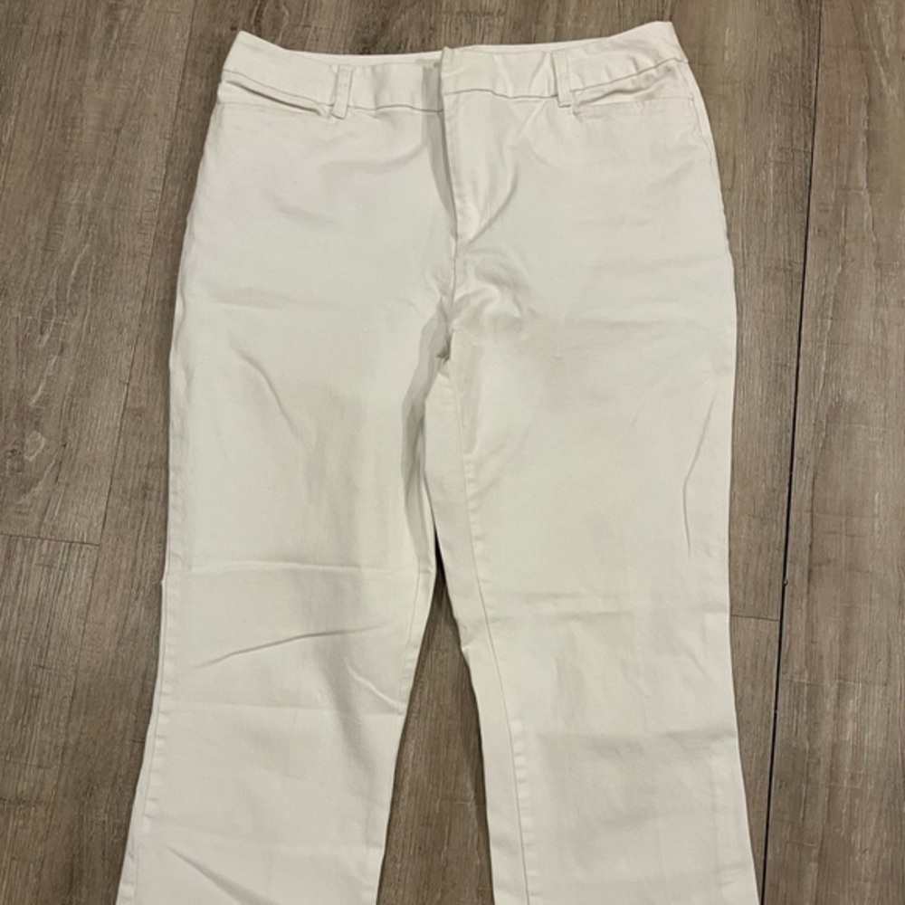 St. John’s Bay White Cotton Pants 12T - Picture 2 of 14
